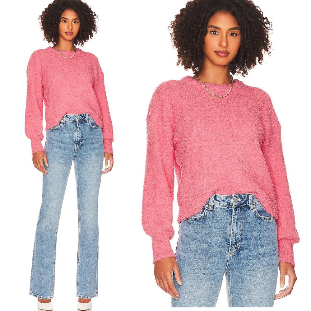 Sanctuary Chenille Crew-Neck Sweater  XXS new with tag